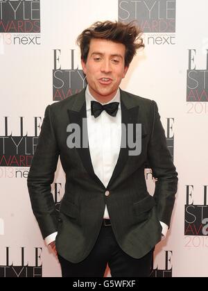 Elle Style Awards 2013 - London. Nick Grimshaw bei den Elle Style Awards 2013 im Savoy Hotel im Zentrum von London. Stockfoto