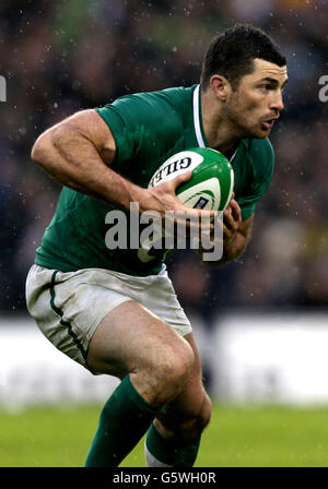 Rugby-Union - RBS 6 Nations Championship 2013 - Irland / England - Aviva Stadium Stockfoto