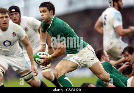 Rugby-Union - RBS 6 Nations Championship 2013 - Irland / England - Aviva Stadium Stockfoto