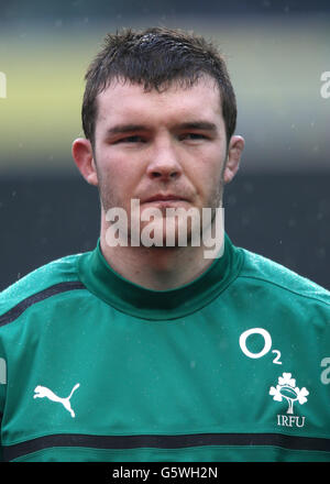 Rugby-Union - RBS 6 Nations Championship 2013 - Irland / England - Aviva Stadium Stockfoto