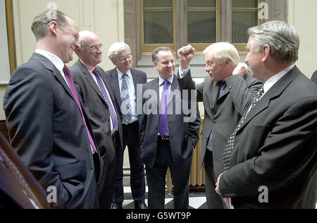 Mitglieder des schottischen Parlaments Stockfoto