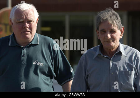 Billy macht & Frank Johnson (R) Stockfoto