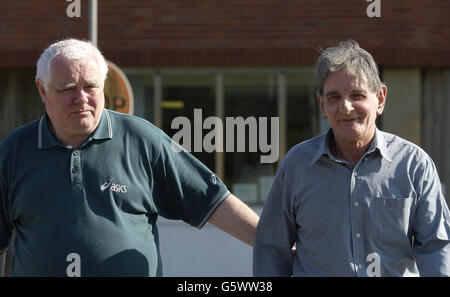 Billy macht & Frank Johnson (R) Stockfoto