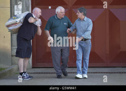 Billy macht & Frank Johnson (R) Stockfoto