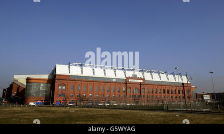 Fußball - Ibrox allgemeine Ansichten Stockfoto