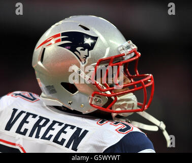 American Football - NFL International Series 2012 - St. Louis Rams gegen New England Patriots - Wembley Stadium. Shane Vereen, New England Patriots Running Back Stockfoto