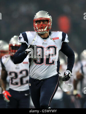 American Football - NFL International Series 2012 - St. Louis Rams V New England Patriots - Wembley-Stadion Stockfoto