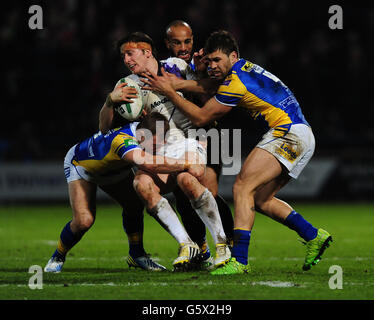 Rugby League - Super League - Leeds Rhinos V Salford Stadt-Rottöne - Headingley Carnegie Stockfoto