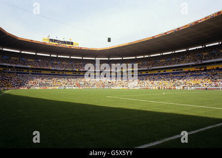 Fußball - WM Mexiko 86 - Gruppe D - Brasilien / Spanien - Estadio Jalisco, Guadalajara Stockfoto