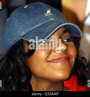 Ashanti auf Virgin Megastore Stockfoto