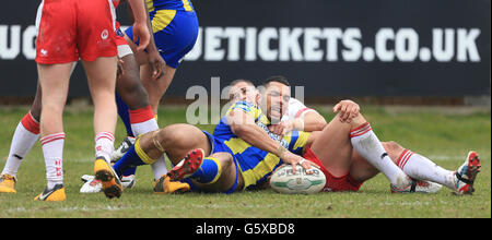 Rugby League - Stobart Super League - Hull Kingston Rovers V Warrington Wolves - Craven Park Stockfoto