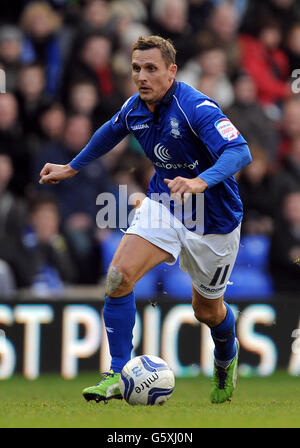 Fußball - npower Football League Championship - Birmingham City / Watford - St. Andrew's. Peter Lovenkrands, Birmingham City Stockfoto