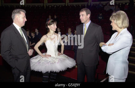 Der Herzog von York in der Royal Albert Hall Stockfoto