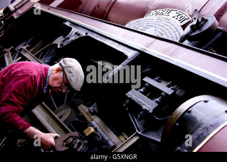 Royal Scot Dampflokomotive Stockfoto