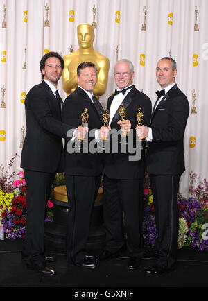 85. Academy Awards - Pressespiegel - Los Angeles Stockfoto