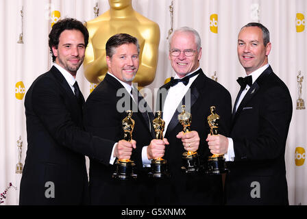 85. Academy Awards - Pressespiegel - Los Angeles Stockfoto