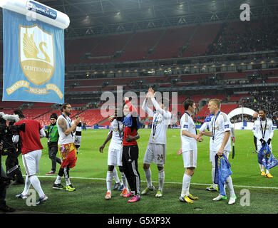 Fußball - Capital One Cup - Finale - Bradford City V Swansea City - Wembley-Stadion Stockfoto