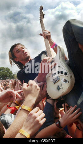 Gavin Rossdale - Glastonbury Festival Stockfoto