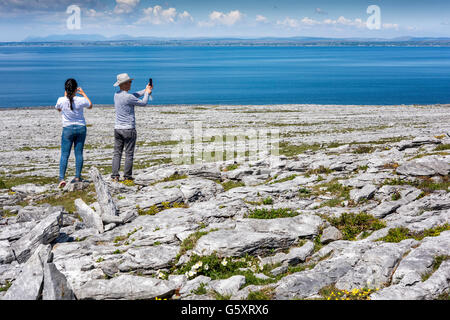 Murrooghtoohy The Burren, Co. Clare, Irland Stockfoto