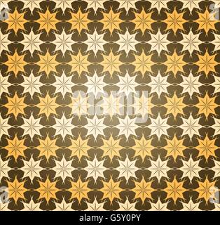 Vektor Hintergrund des abstrakten nahtlose Sternenmuster Stock Vektor
