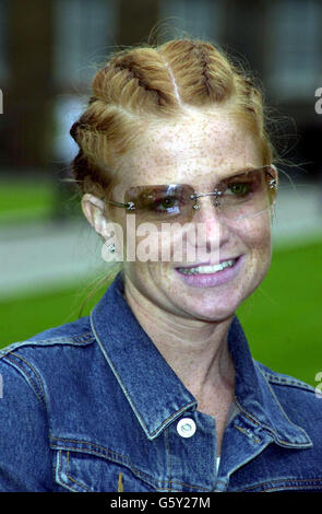 Patsy Palmer. Ex-Estenders-Schauspielerin Patsy Palmer. Stockfoto