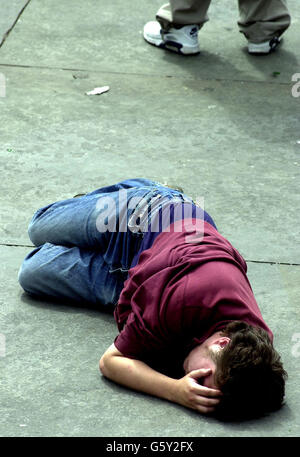 England-fans Stockfoto