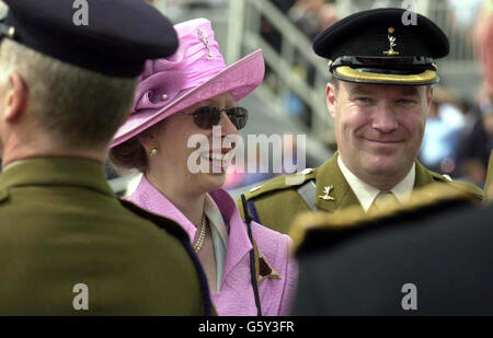 Princess Royal TA Medaillen Stockfoto