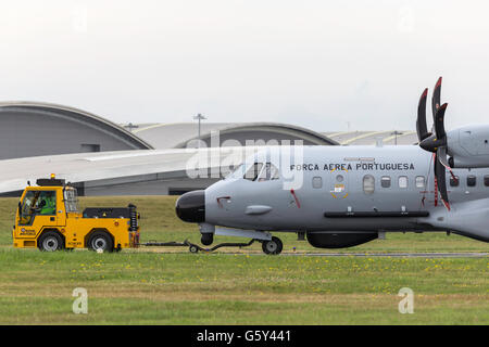 CASA C-295MPA Maritime Patrol Aircraft (serielle 16708) aus der portugiesischen Luftwaffe (Força Aérea Portuguesa) Stockfoto