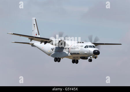 CASA C-295MPA Maritime Patrol Aircraft (serielle 16708) aus der portugiesischen Luftwaffe (Força Aérea Portuguesa) Stockfoto