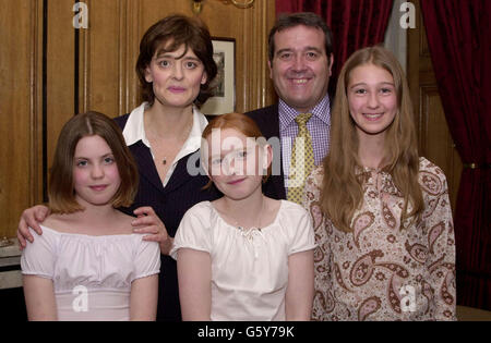 Cherie Booth - Kaffeekränzchen Downing Street Stockfoto