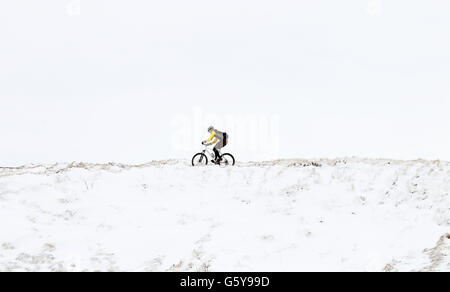 Winter-Wetter - März Stockfoto