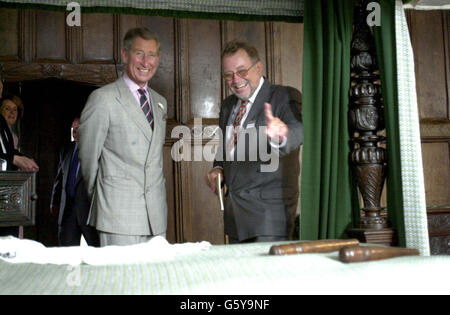 Prince Of Wales Tour von Wales Stockfoto