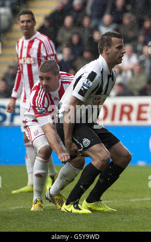 Fußball - Barclays Premier League - Newcastle United gegen Stoke City - St James' Park Stockfoto