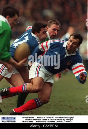 Rugby-Union - Five Nations Championships - Frankreich / Irland Stockfoto