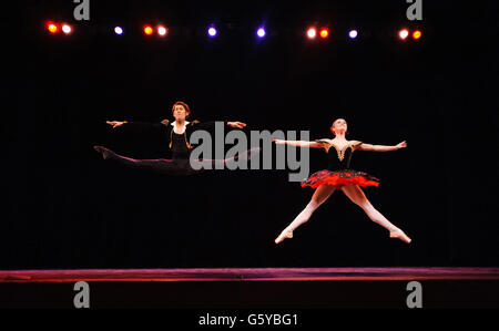 English National Ballet Dancer - London Emerging Stockfoto