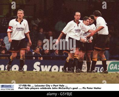 Fußball - Leicester City V Port Vale Stockfoto