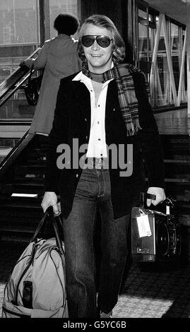 David Soul - Flughafen Heathrow - London Stockfoto