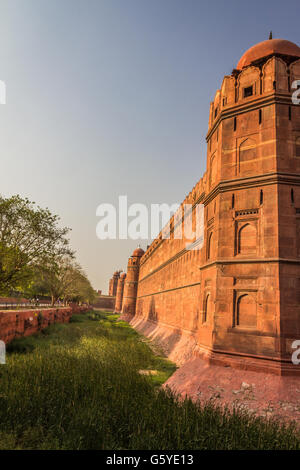 Roten Fort in Delhi Indien Stockfoto