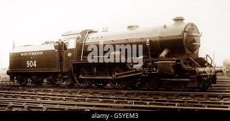 Die Schulklasse der Southern Railway – wahrscheinlich 1930er Jahre Stockfoto