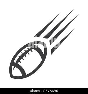 Vektor-schwarze Fußball-Symbol. Stock Vektor