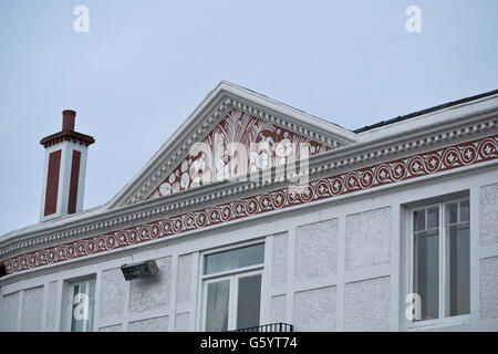 komplizierte Architektur Detail am Gebäude in Henley on Thames Stockfoto