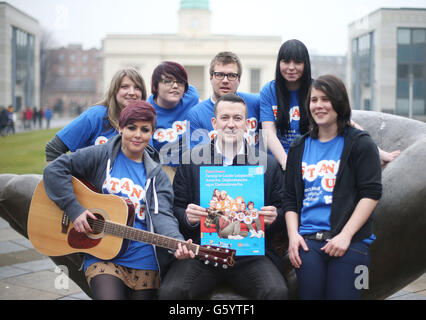 Steh auf! Bewusstsein Woche Dublin Stockfoto