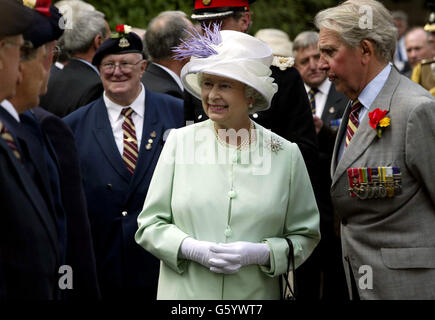 Royalty - Thronjubiläums von Königin Elisabeth II. Stockfoto