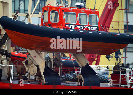 Putford Achilles - Sikorsky Absturz Stockfoto