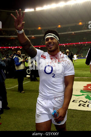 Rugby-Union - RBS 6 Nations Championship 2013 - England / Frankreich - Twickenham Stockfoto