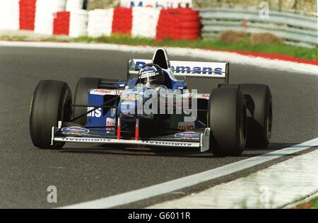 Motorsport - Formel-1-Test in Estoril, Portugal. Damon Hill - Rothmans Williams Renault Stockfoto