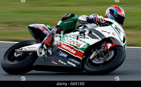 Colin Edwards - Superbike - Brands Hatch Stockfoto