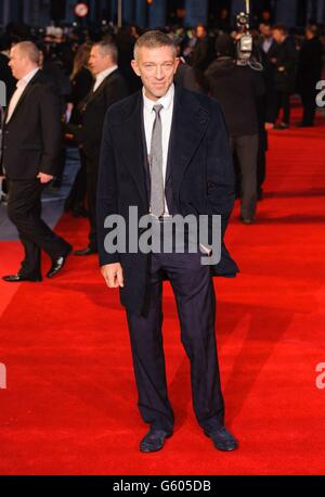 Trance Weltpremiere - London. Vincent Cassel bei der Weltpremiere von Trance, im Odeon West End, am Leicester Square, London. Stockfoto