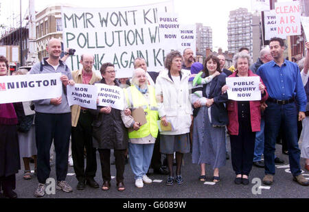 City-Maut-Zone Demo / Labour MP Kate Hoey Stockfoto