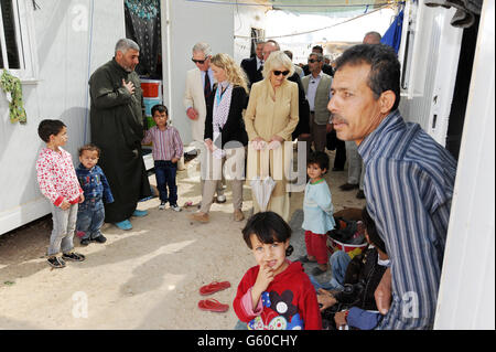 Prinz und Herzogin in Jordanien Stockfoto